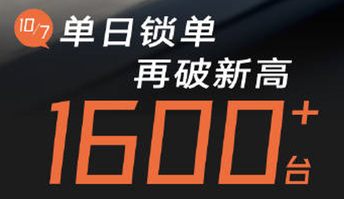 小米华为国庆卖车战报：鸿蒙智行大定近3万台，小米SU7锁单超6000台