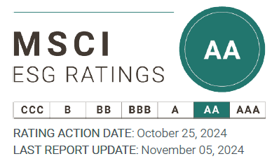 2024MSCI ESG评级公布，三生制药持续蝉联AA级，稳居全球同业前列